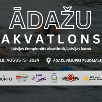 Ādažu akvatlons 2024 jau NĀKAMNEDĒĻ!