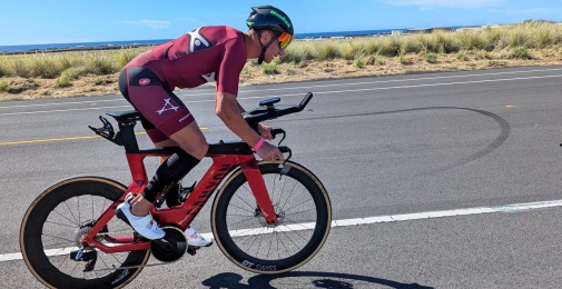 Vadima Popova starts IRONMAN World Championship